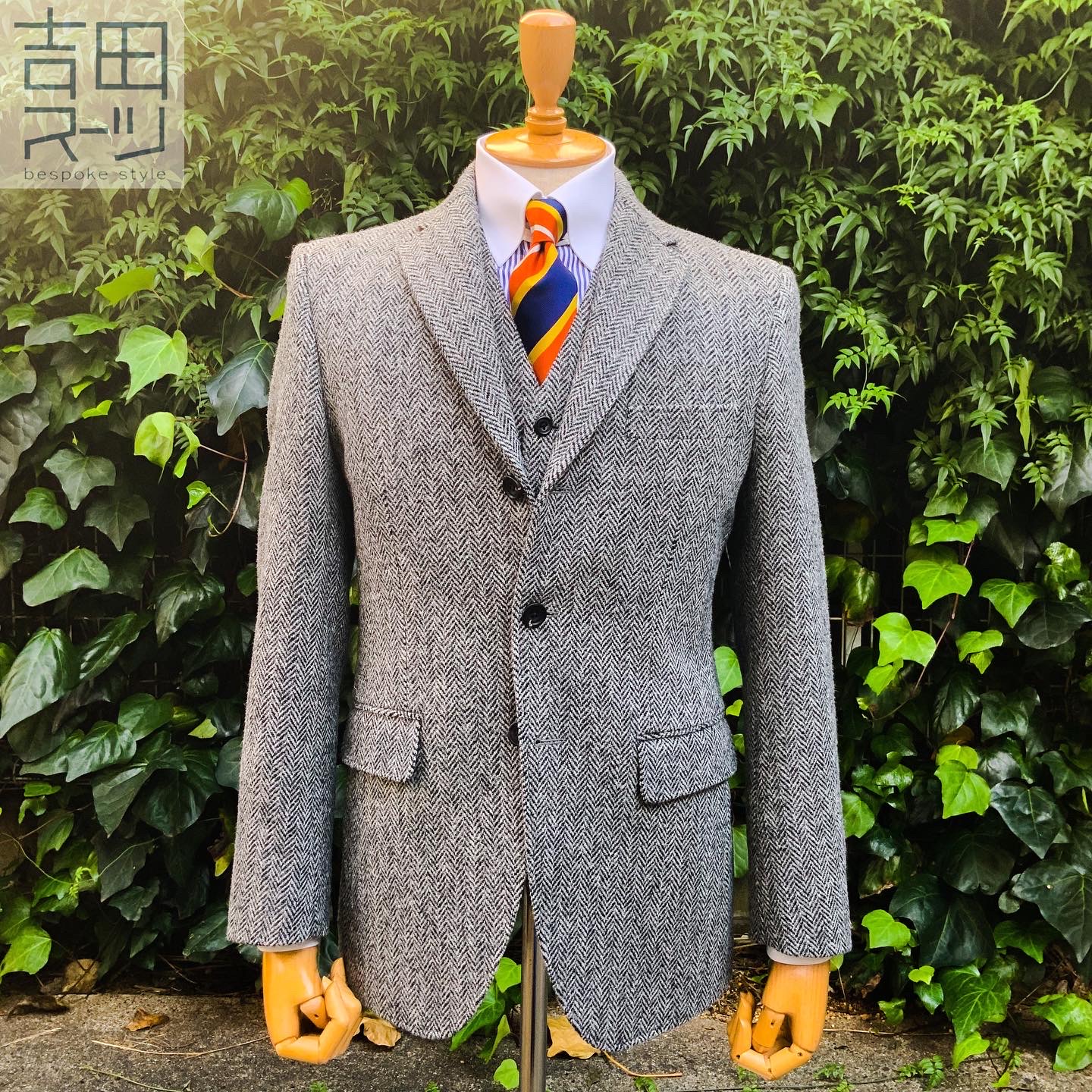 半額】 ジェラードのtweedのスーツ tbg.qa